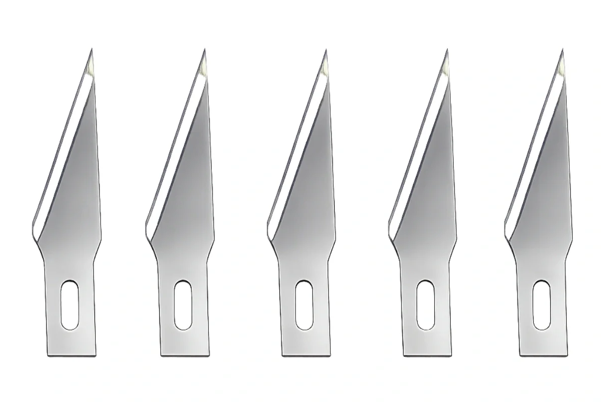 1.3 Inch Spare Scalpel Blades for Sugarcraft Knife Pk5 Modelling Tools 32mm - PME