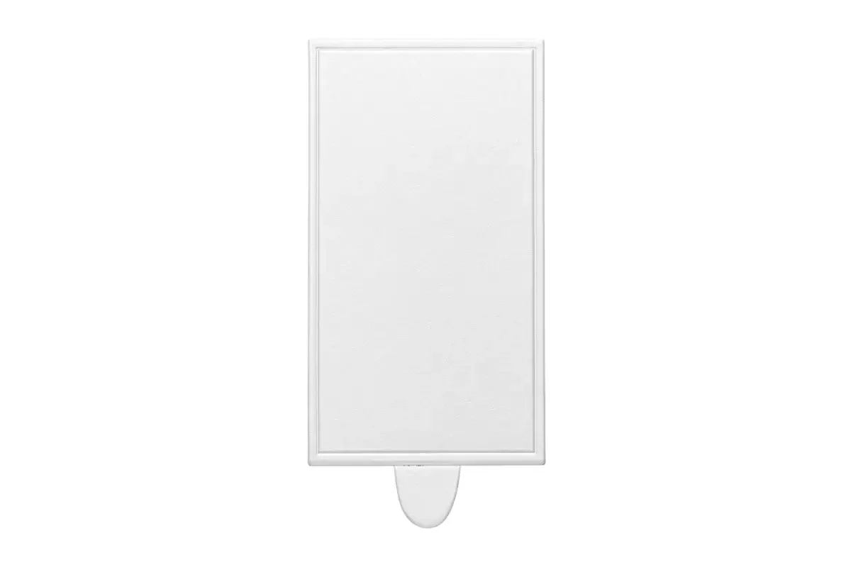 11.5cm x 7.5cm Rectangle Silver Cake Board - Soft Cardboard - Iconic Cake Art