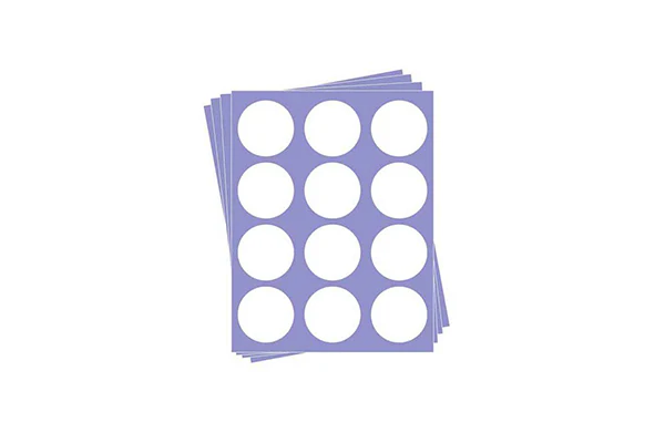 2" Round Frosting Shee Circles (24 Sheet Per Pack) Edible Photo Printing Sheets Ts 2.13"(24 S 2 Inch - Kopykake