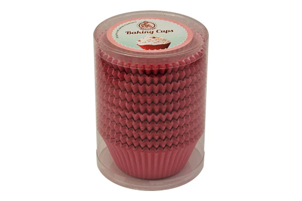 250 pcs 50mm x 35mm Pink Greaseproof - Iconic Cake Art