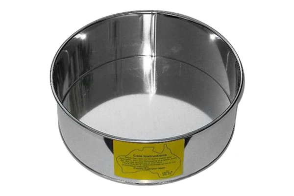 8 Inch Rd Sharp Tin - 5 Inch Deep - Cecil n Co
