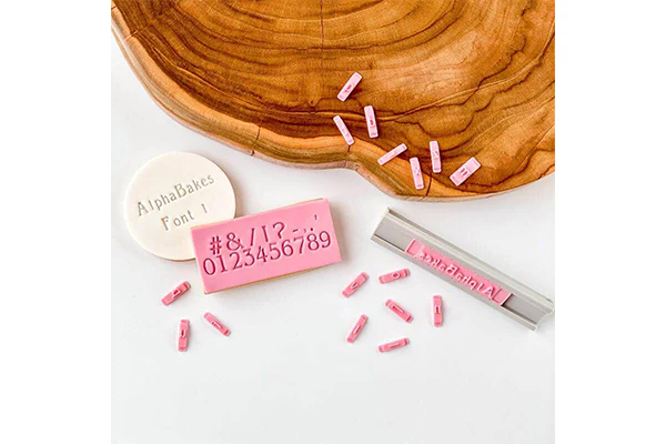 Alphabakes Medium Numbers and Symbols Font 1 Stamp Tiles (Bar Not Included) - Lissie Lou