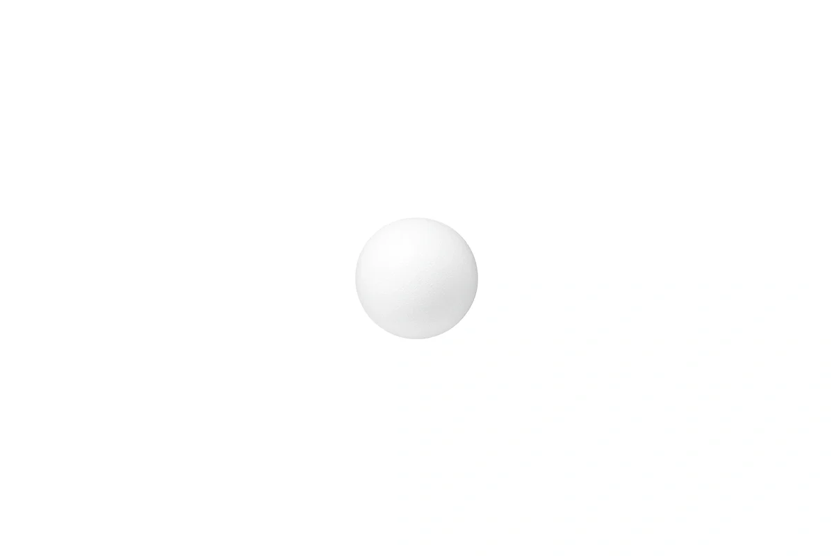 Ball - Single Polystyrene Dummy 10cm - Iconic Cake Art