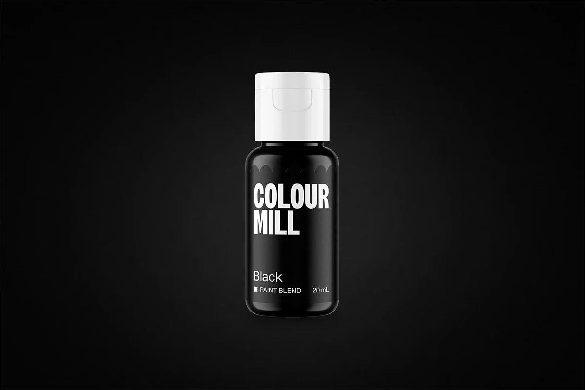 Black Matte Paint Blend 20ml - Colour Mill
