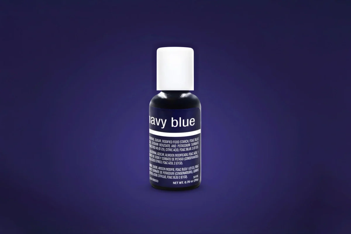 Blue Navy Liqua-Gel Food Colouring 0.7oz / 20g - Chefmaster