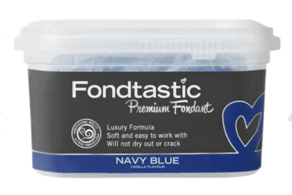 Blue Navy - Premium Fondant 250g - Fondtastic