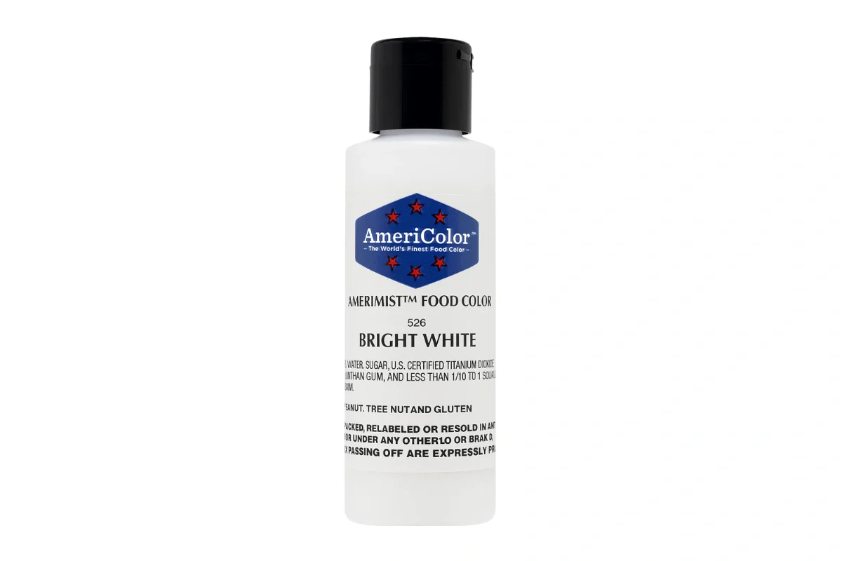 Bright White Amerimist Airbrush 4.5oz - Americolor - Image 2