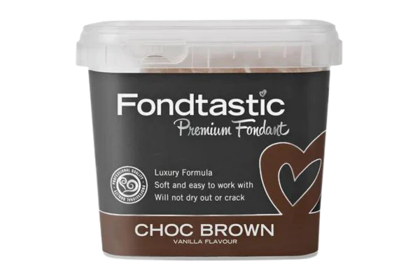 Brown Chocolate Choc - Premium Fondant 1kg - Fondtastic