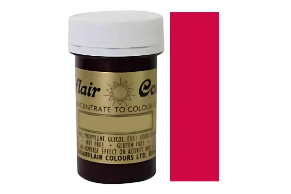 Claret Spectral Paste - Fondant and Buttercream Colour 25g - Sugarflair - Image 2