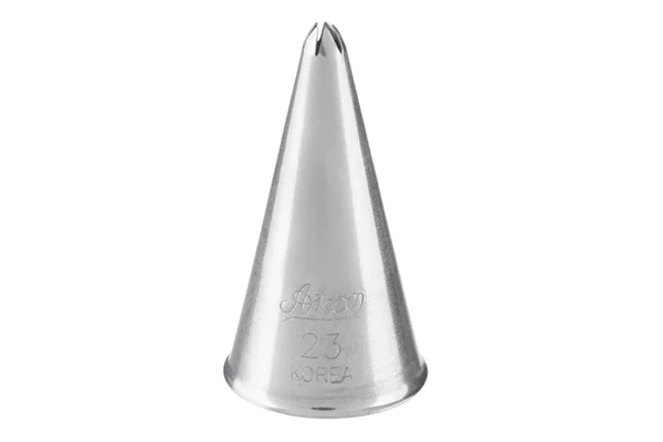 Closed Star Tube No 23 Piping Tip - Ateco