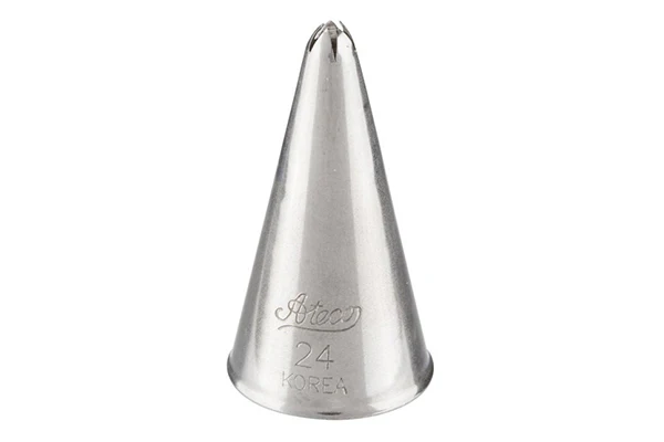 Closed Star Tube No 24 Piping Tip - Ateco