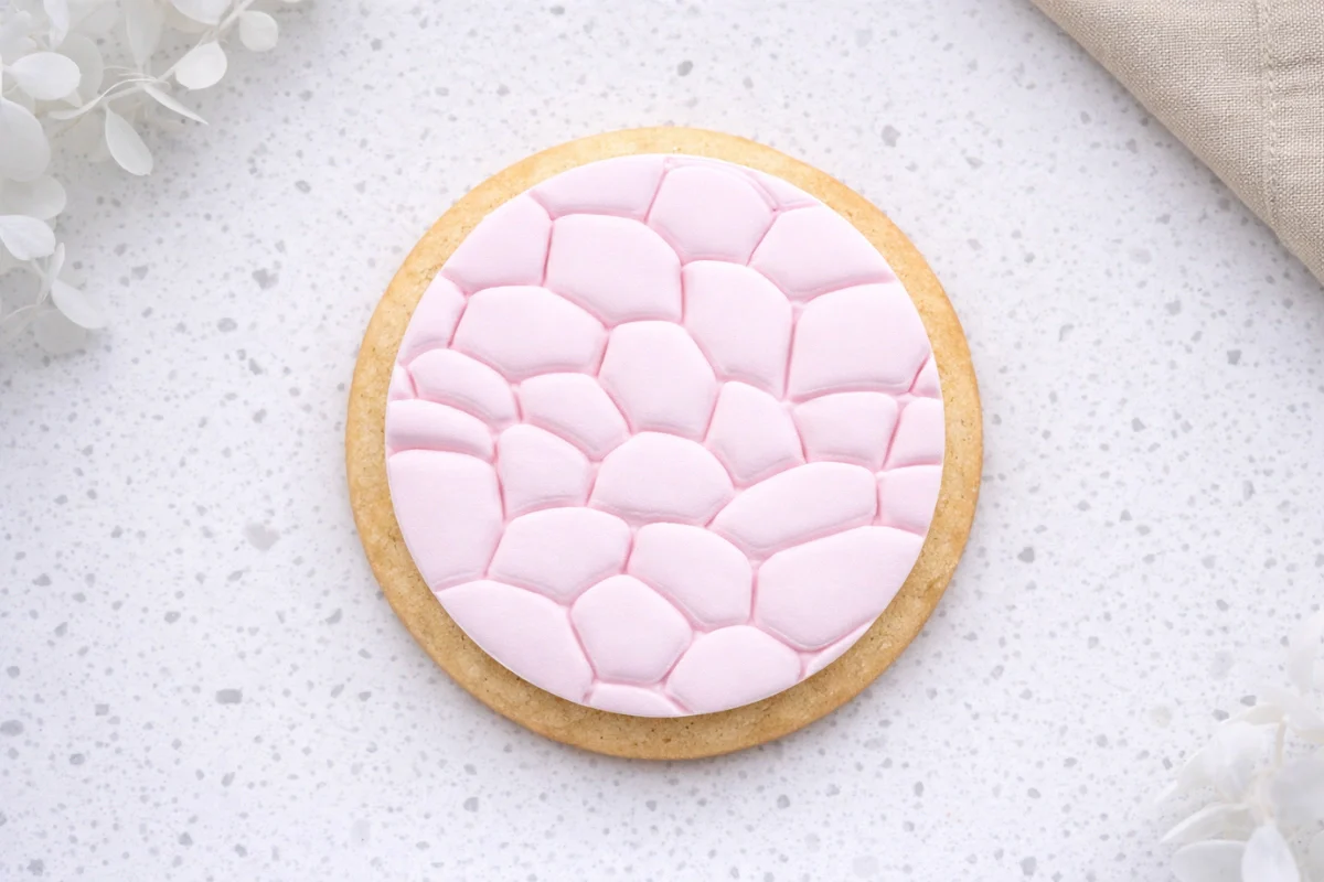 Cobblestone Pattern Embosser Impression Tool - Gateau Art