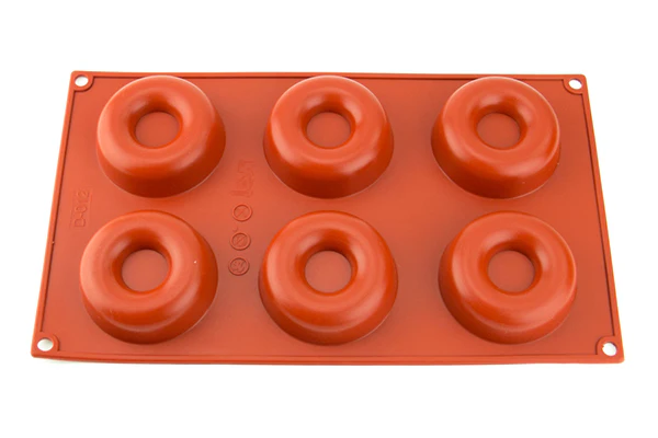 Donut Hemisphere 6 Cavity Silicone Chocolate Mould - Iconic Cake Art