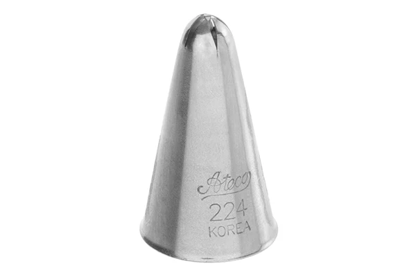 Drop Flower Tube No 224 Piping Tip - Ateco