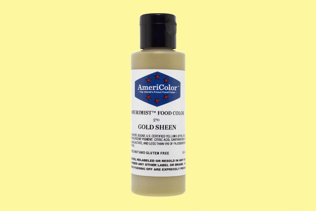 Gold Sheen Amerimist Airbrush 4.5oz - Americolor