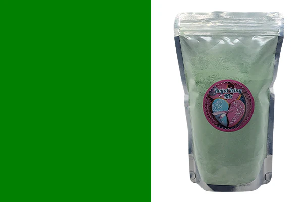 Green Royal Icing Mix 500g - Iconic Cake Art