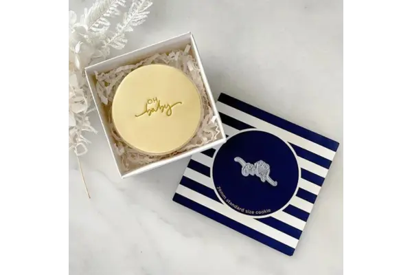 Oh Baby Tiny Text Stamp - Little Biskut