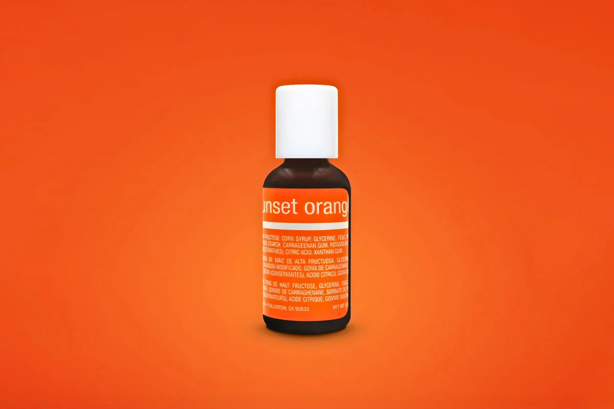 Orange Sunset Liqua-Gel Food Colouring 0.7oz / 20g - Chefmaster