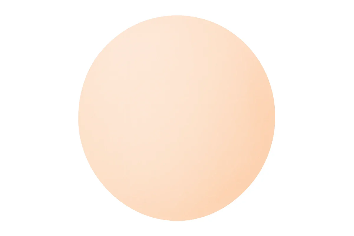 Pastel 8 Inch Round Peach Matte Masonite Cake Board 5mm - Iconic Cake Art