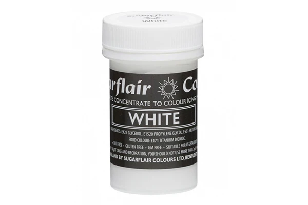 Pastel White Paste - Food Colour 25g - Sugarflair