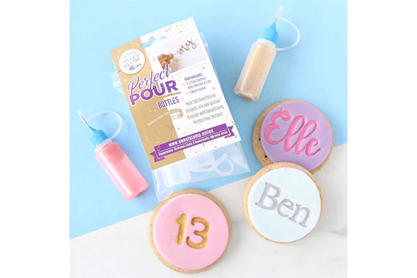 Perfect Pour Bottles - with Mini Funnel (2 Pack) - Sweet Stamp
