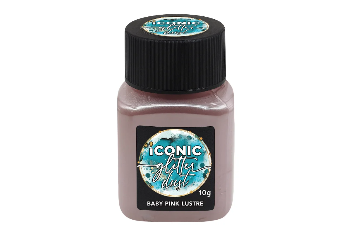 Pink Baby Lustre Dust 10g - Iconic Glitter