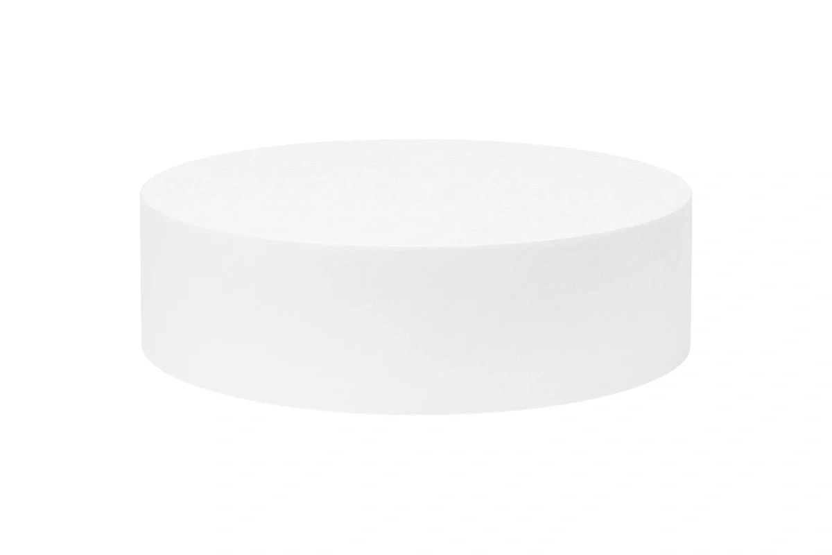 Round 13 x 5 High Polystyrene Cake Dummy - Iconic Cake Art