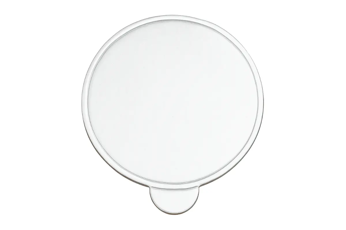 Silver Round Cake Board - Soft 8cm - Iconic Cake Art