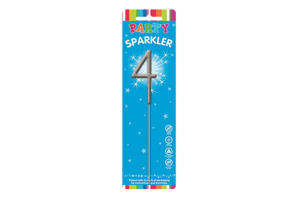 Sparkler Number 4 - Artwrap
