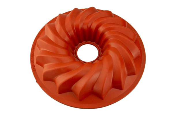Spiral Bundt Silicone Chocolate Mould - Iconic Cake Art