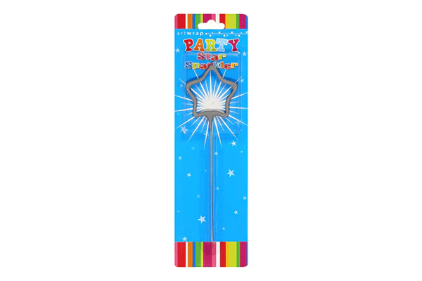 Star Shaped Sparkler - Party Decoration - Artwrap