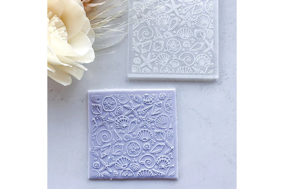 The Seashore Pattern Debosser (Cake Sera ) - Custom Cookie Cutters