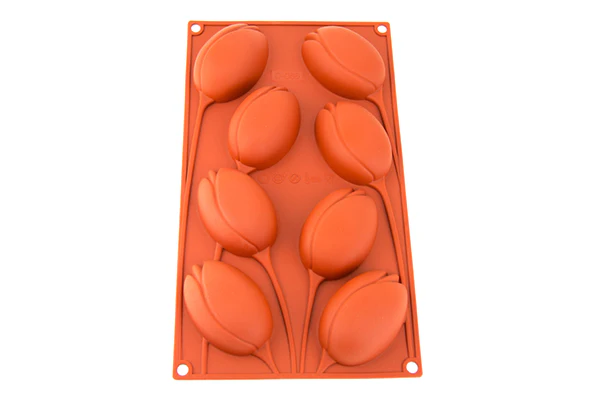Tulip 8 Cavity Silicone Chocolate Mould - Iconic Cake Art