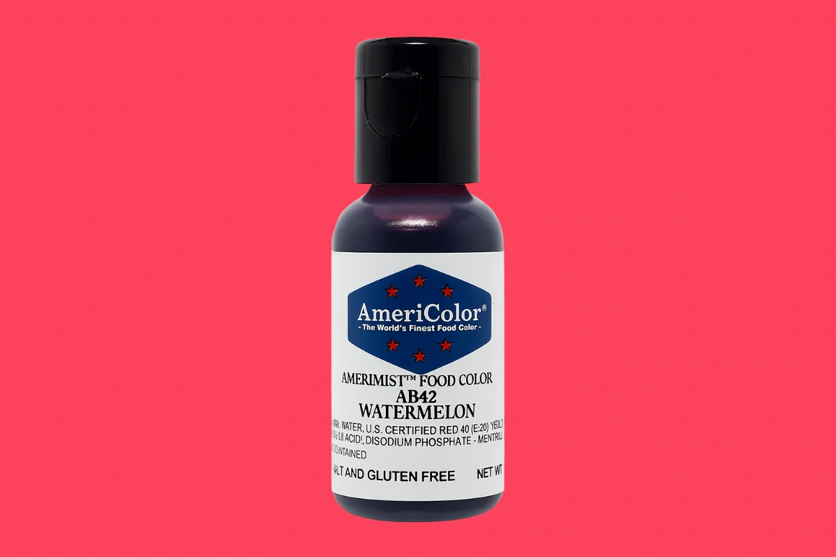 Watermelon Edible Airbrush Food Colour 0.65oz - Americolor