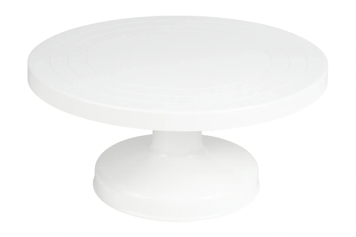 White Revolving Cake Stand - T Quality Tools