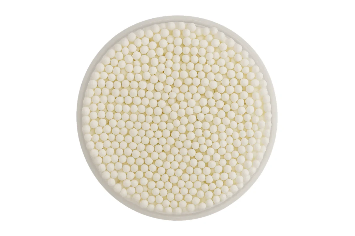 White Shiny Nonpareils 30g - Iconic Sprinkles